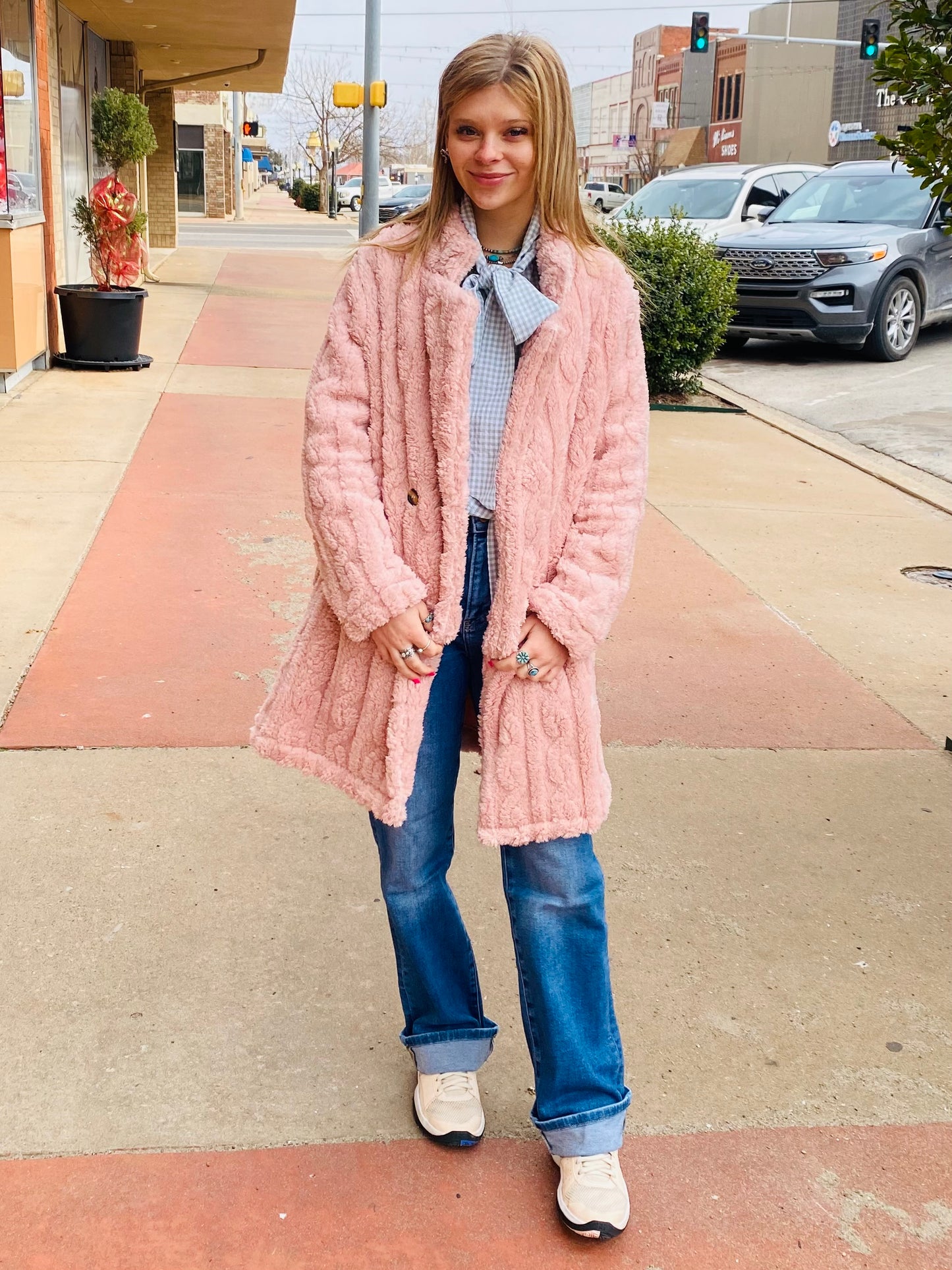 Plush Blush Jacket
