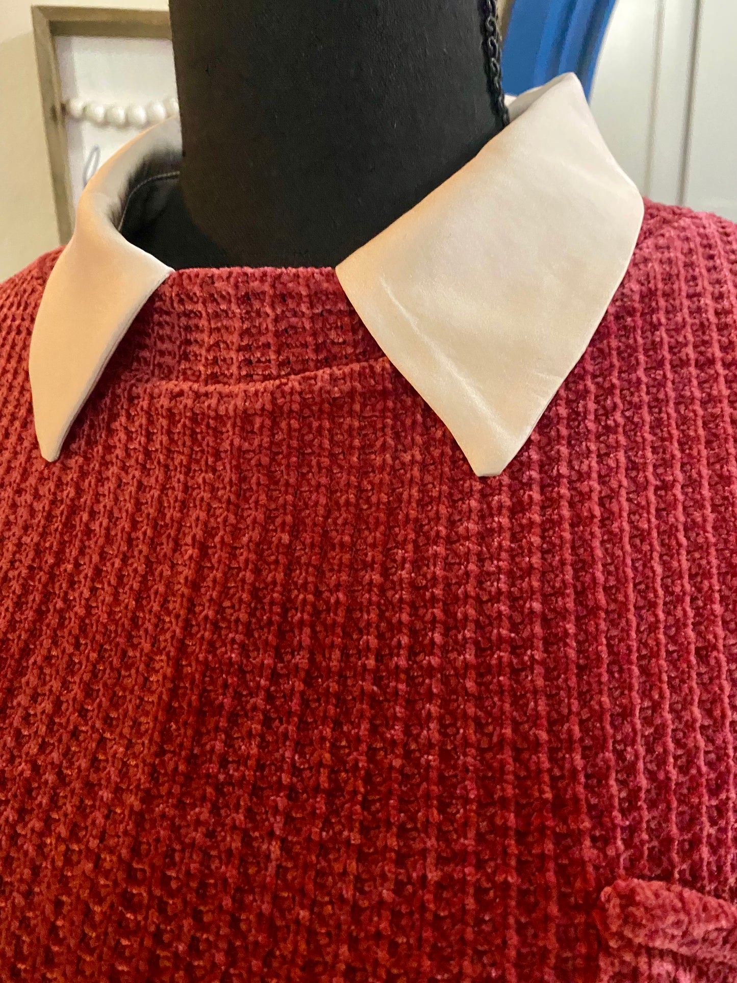 Chenille Waffle Sweater