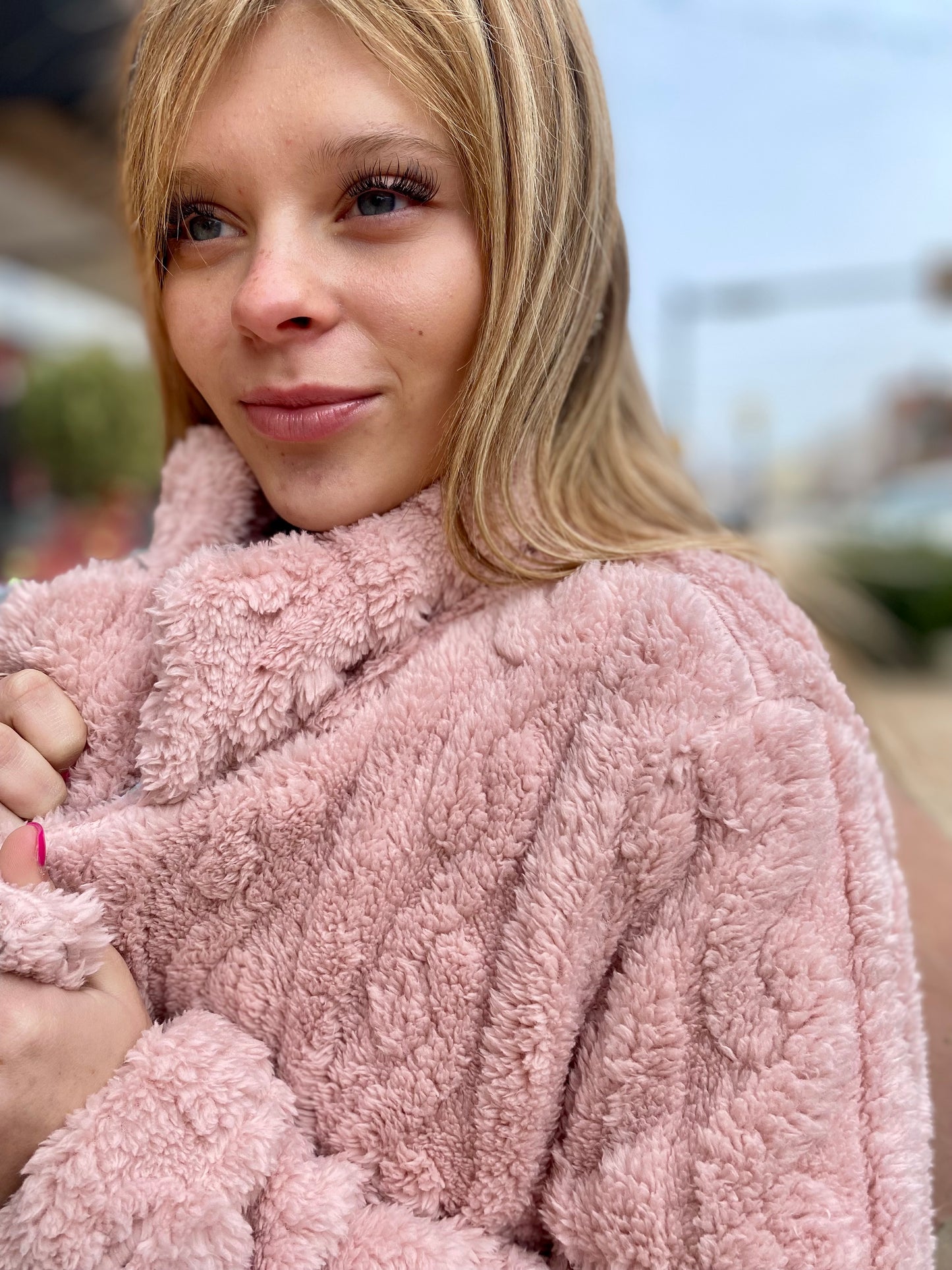 Plush Blush Jacket