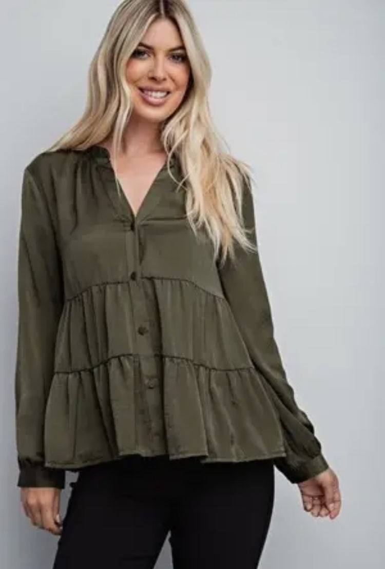 Tiered Babydoll Top