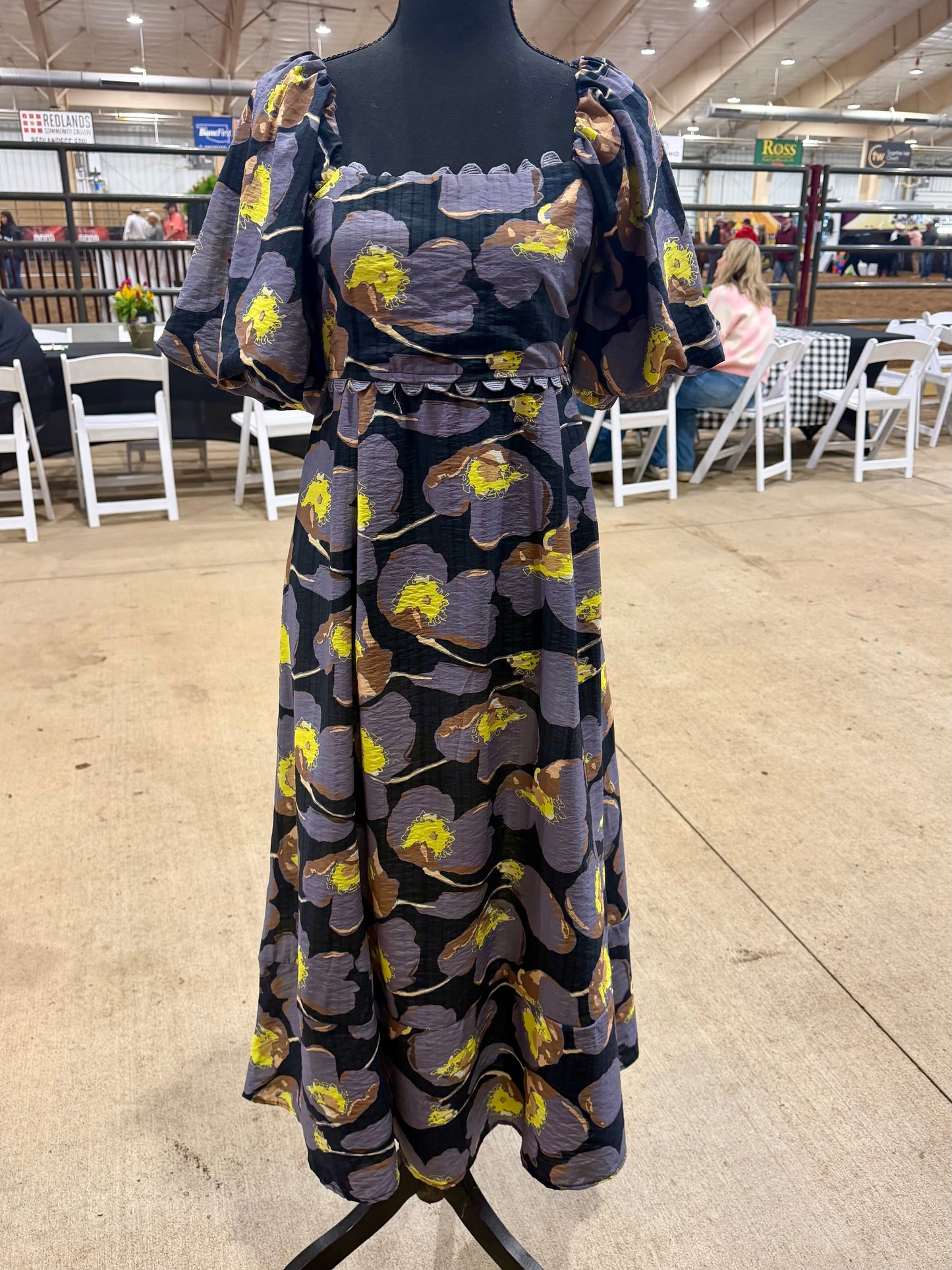Yellow Poppy Dress