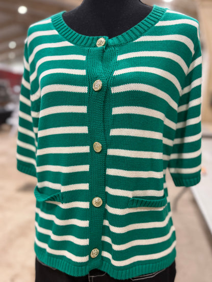 Green Spring Sweater