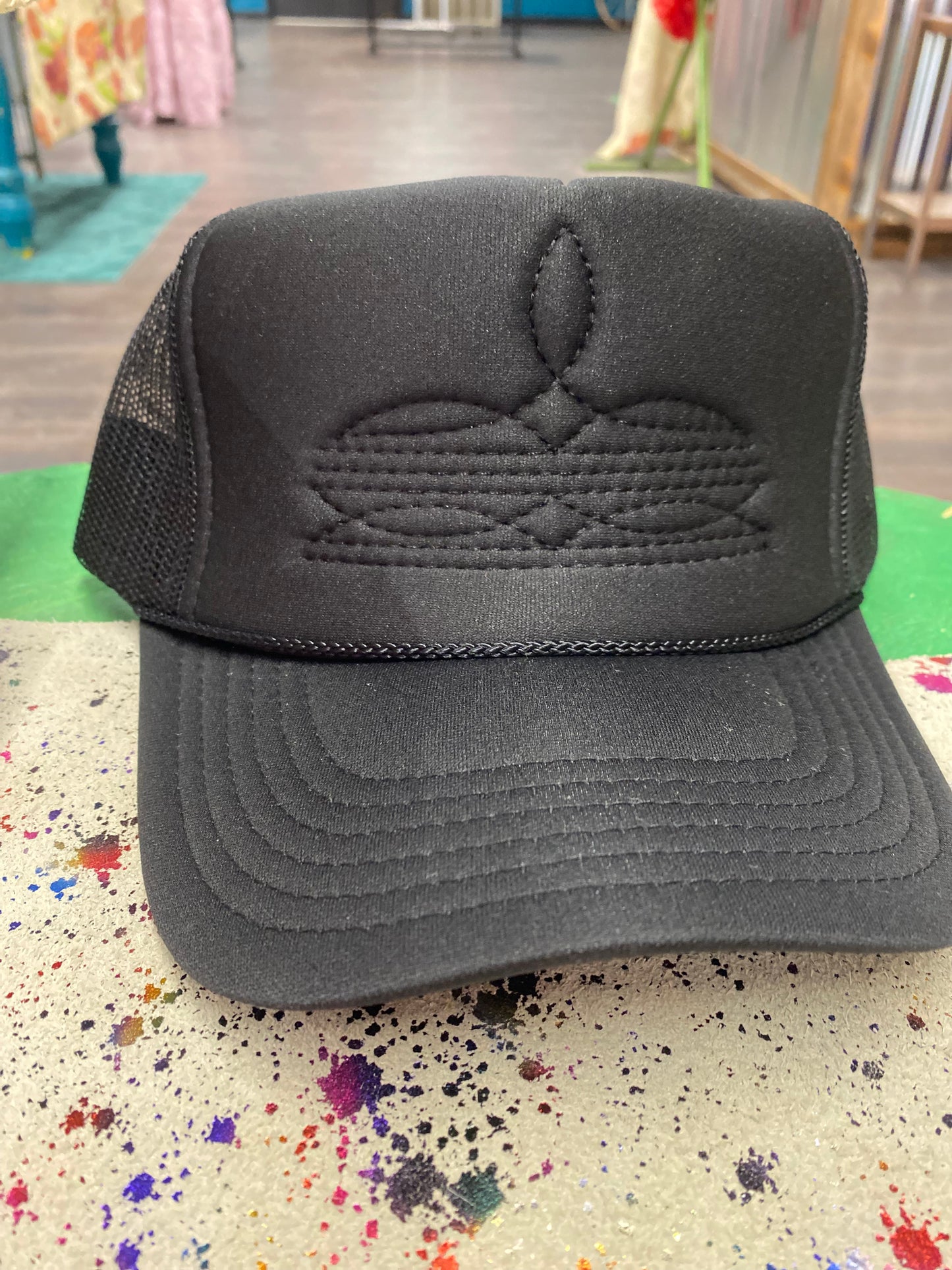 Boot Stitch Trucker Hat