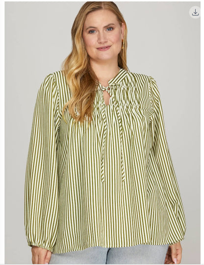 Perfect Fall Top-Green