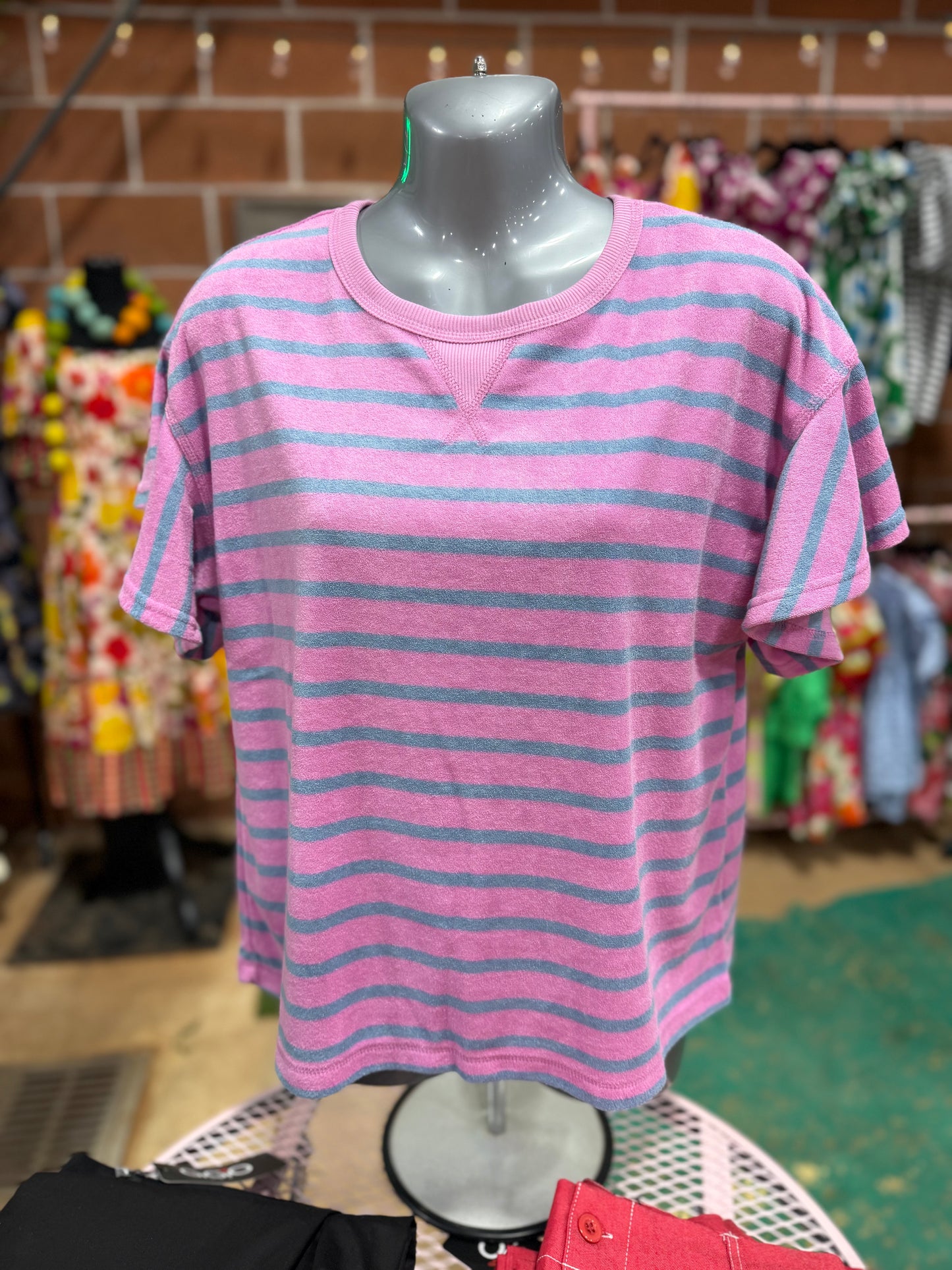 Softest Stripped Top