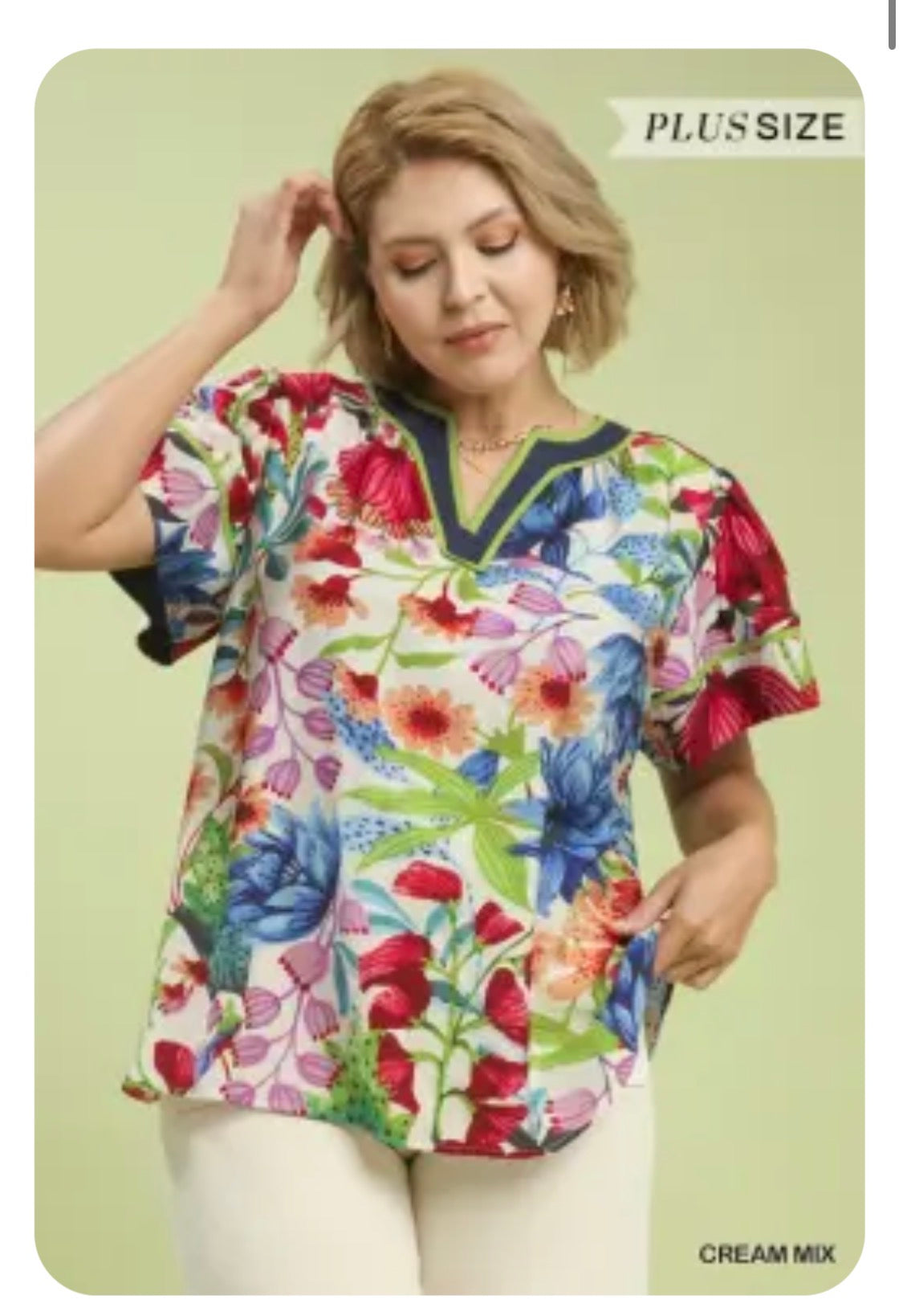 The Bright Blouse-PLUS