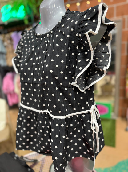 Polka Dot Summer Top