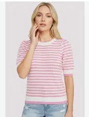 Here For The Stripes Top