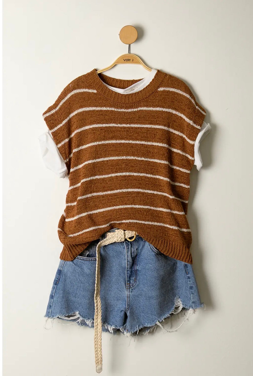 Very J Espresso Sweater
