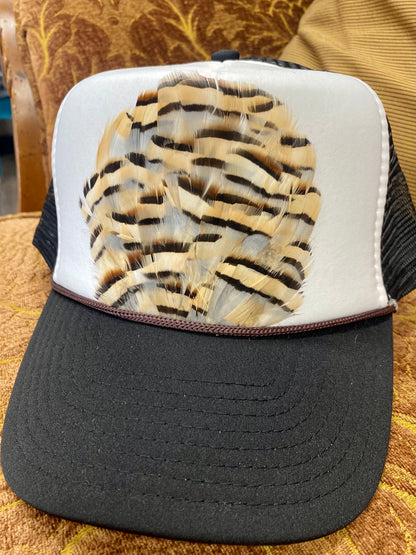 Feathered Trucker Hats