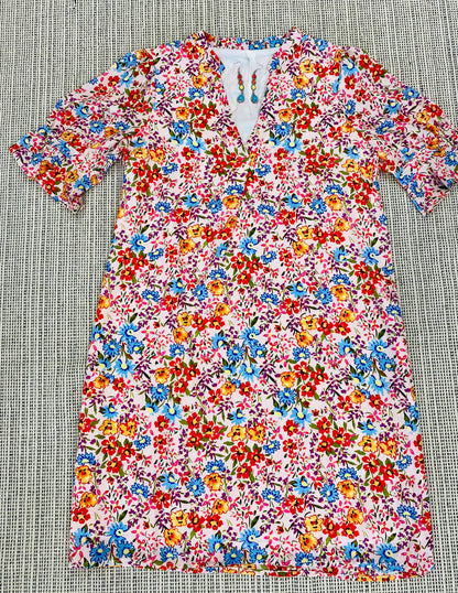 Boho Floral Dress